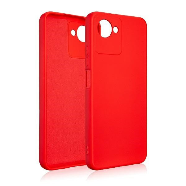 Силиконов калъф Beline за Realme C30, червен