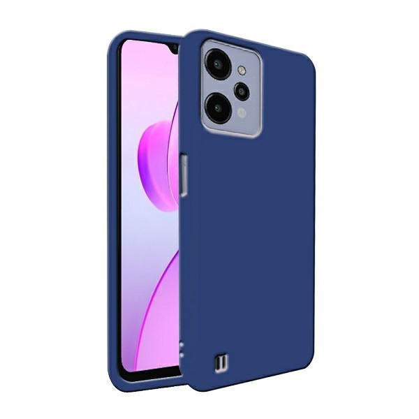 Силиконов калъф Beline Candy за Realme, тъмносин