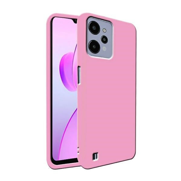 Силиконов калъф Beline Candy за Realme C31, светлорозов