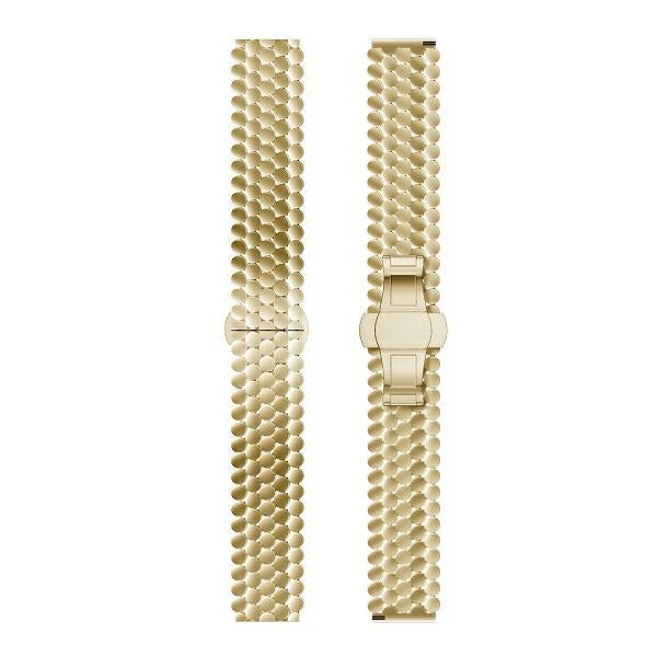 Каишка Beline Watch 20mm Metal Honeycomb за smartwatch, златна
