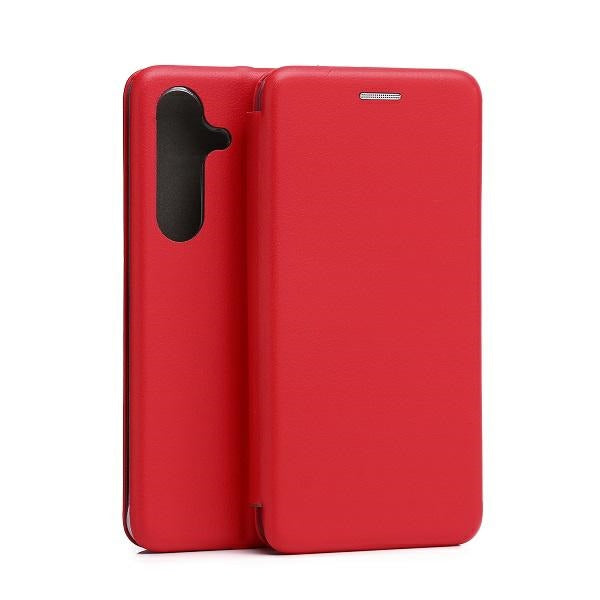 Калъф Beline Etui Book Magnetic Samsung S24S921, червен
