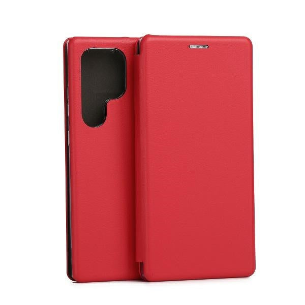 Калъф Beline Book Magnetic за Samsung S24Ultra S928, червен