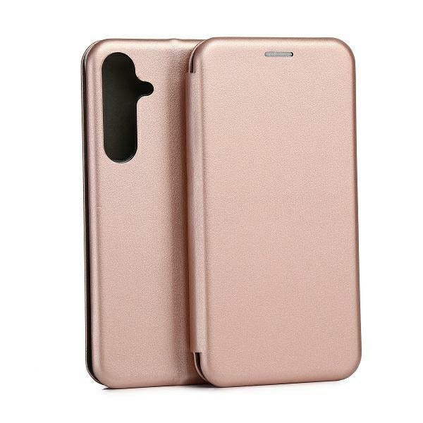 Калъф Beline Book Magnetic за S24+, розово-златен