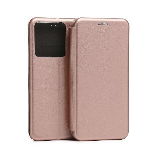 Калъф Beline Book Magnetic за Xiaomi Redmi Note 13, розово-златен