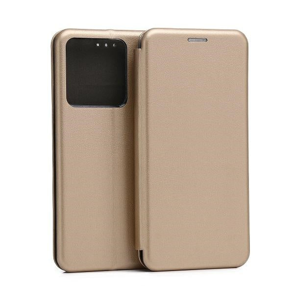 Калъф Beline Book Magnetic за Xiaomi Redmi Note 13, златен