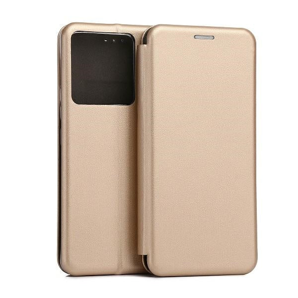 Калъф Beline Book Magnetic за Xiaomi Redmi Note 13 Pro, златен
