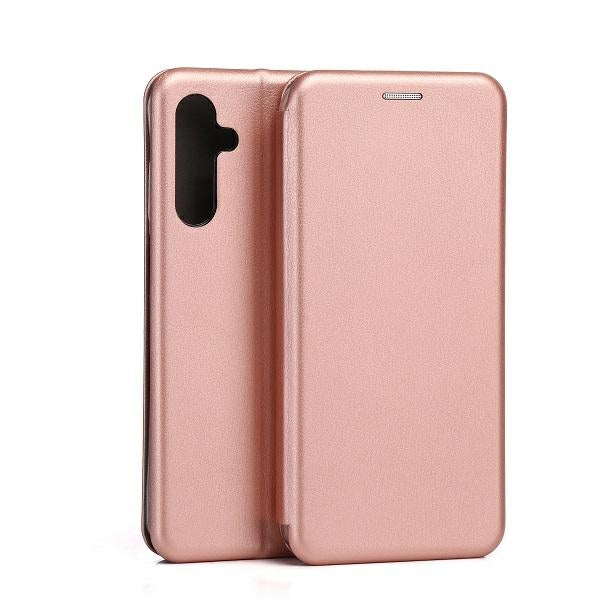 Калъф Beline Etui Book Magnetic за Samsung A15A156, розово-златен