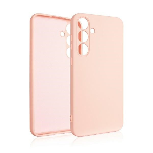 Силиконов калъф Beline Samsung S24+ S926, розово-златен