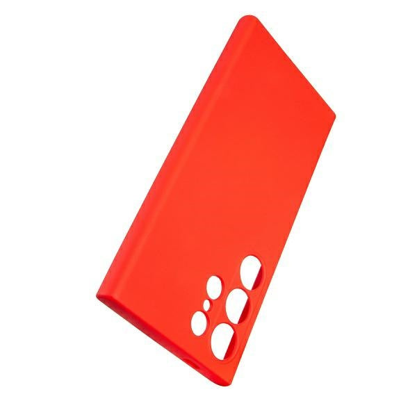 Силиконов калъф Beline за Samsung Galaxy S24, червен