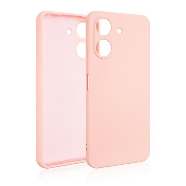 Силиконов калъф Beline за Redmi 13C/Poco C65, розово-златен
