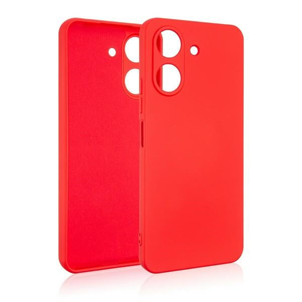 Силиконов калъф Beline за Redmi 13C/Poco C65, червен