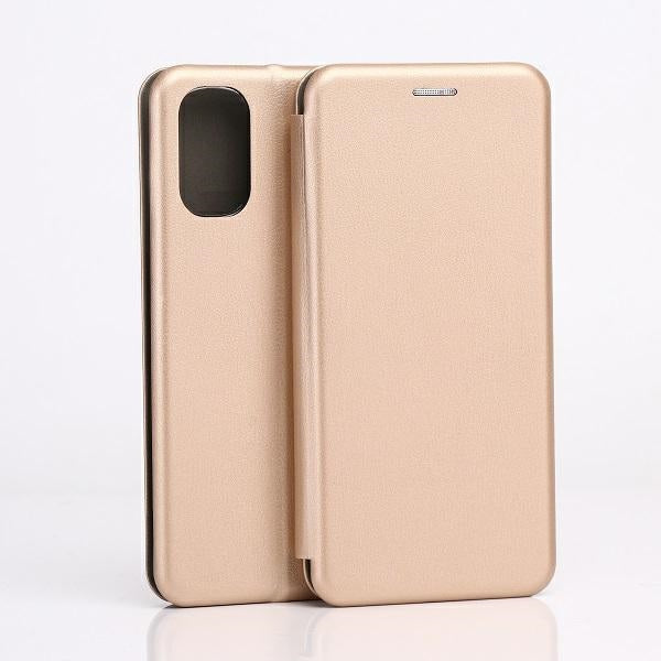 Калъф Beline Book Magnetic за Moto E32, златен
