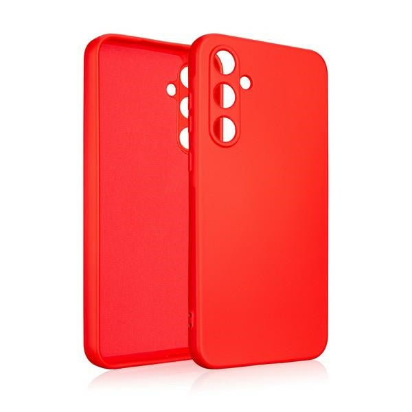 Силиконов калъф Beline за Samsung Galaxy A55, червен