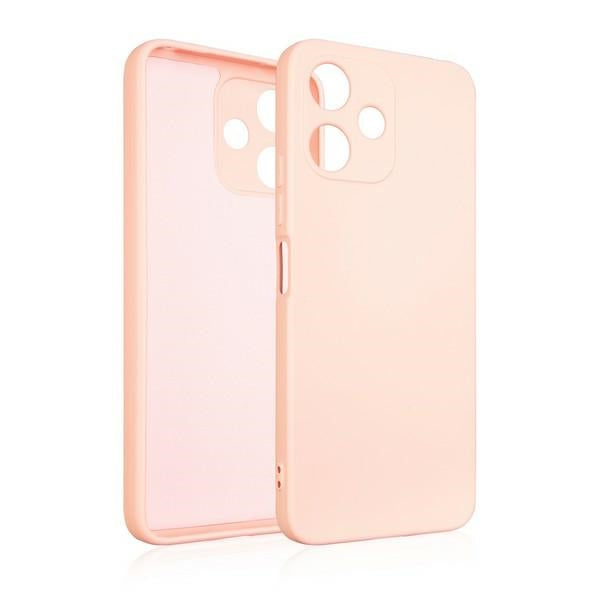Силиконов калъф Beline за Xiaomi Redmi 12, розово-златен
