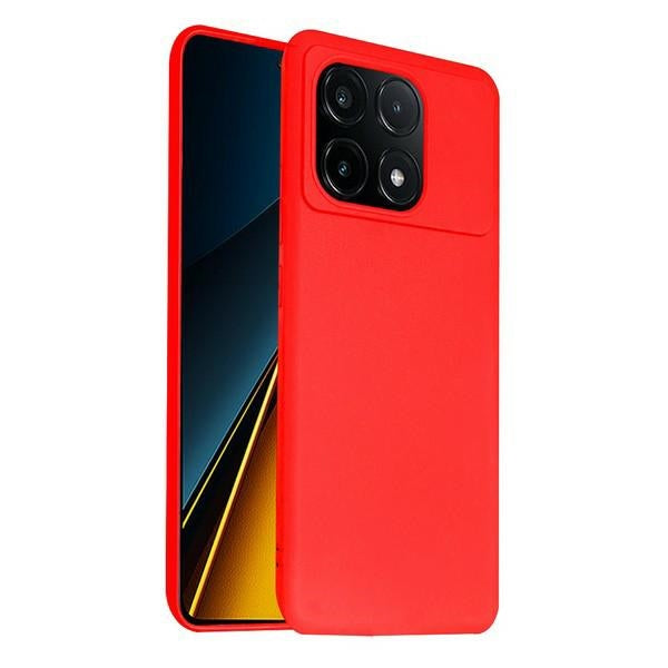 Силиконов калъф Beline Candy за Poco X6, червен