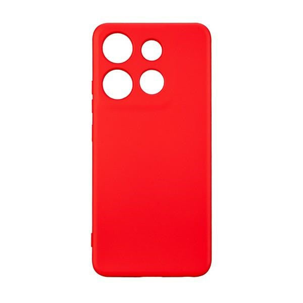 Силиконов калъф Beline за Infinix Smart 7 (M0), червен