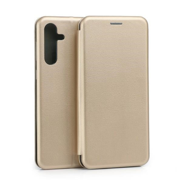 Магнитен калъф Beline Book Samsung M55, златен