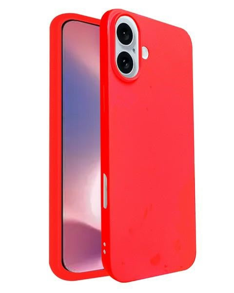 Силиконов калъф Beline Candy за iPhone 16 6.1", червен