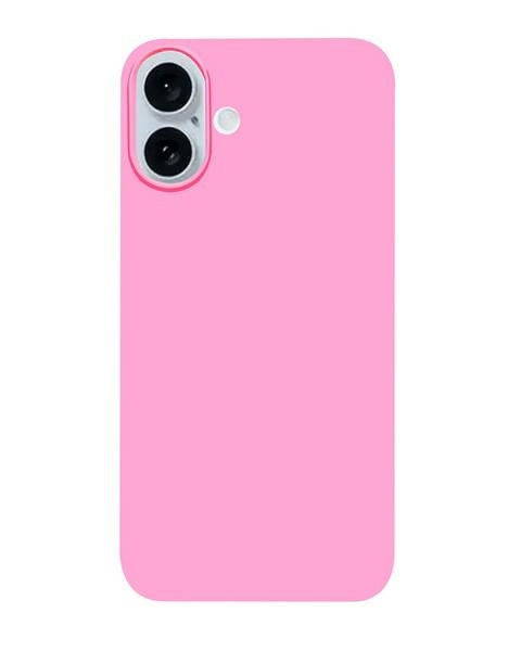 Силиконов калъф Beline Candy за iPhone 16 6.1", светло розов