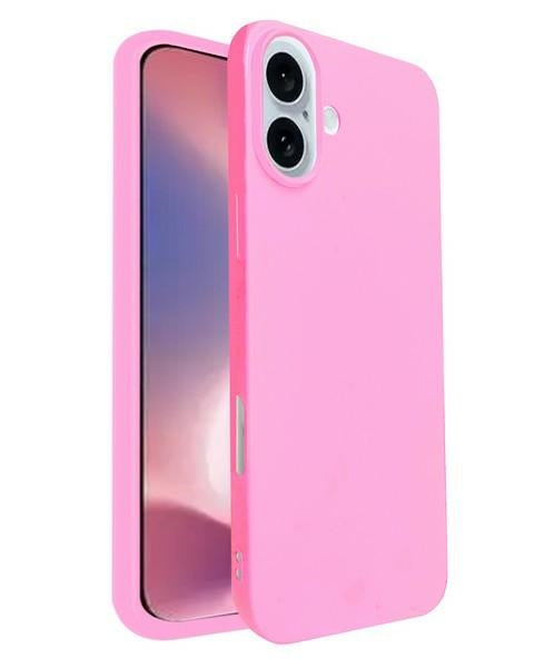 Силиконов калъф Beline Candy за iPhone 16 6.1", светло розов