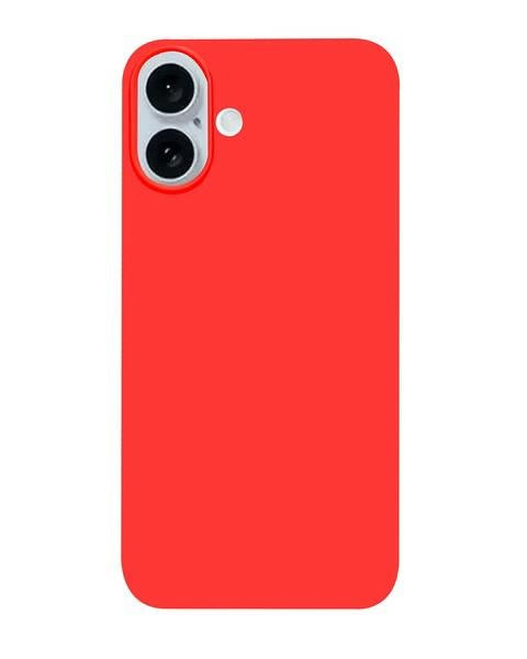 Силиконов калъф Beline Candy за iPhone 16 Plus 6.7", червен