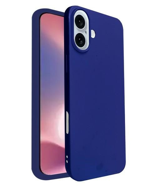 Силиконов калъф Beline Candy за iPhone 16 Plus 6.7", тъмносинен