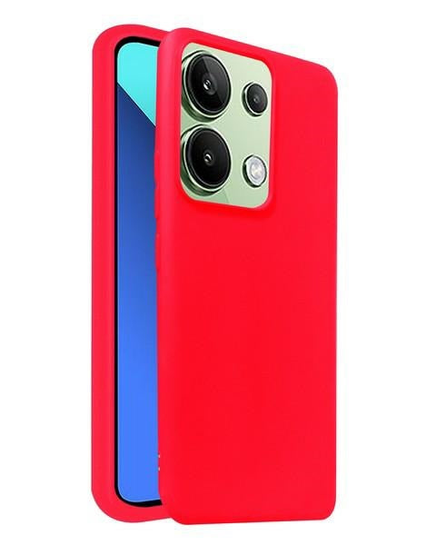 Силиконов калъф Beline Candy за Xiaomi Redmi Note 13, червен