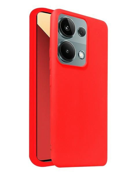 Силиконов калъф Beline Candy за Xiaomi Redmi Note 13 Pro, червен