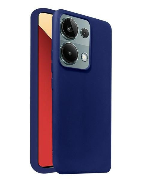 Силиконов калъф Beline Candy за Redmi Note 13 Pro 4G, тъмносин