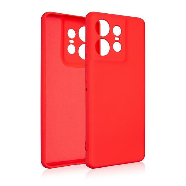 Силиконов калъф Beline Edge за Motorola, червен