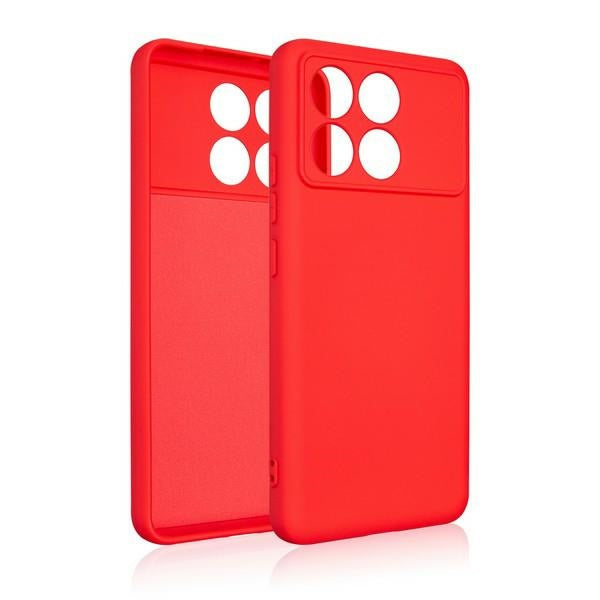 Силиконов калъф Beline Xiaomi за Poco F6, червен