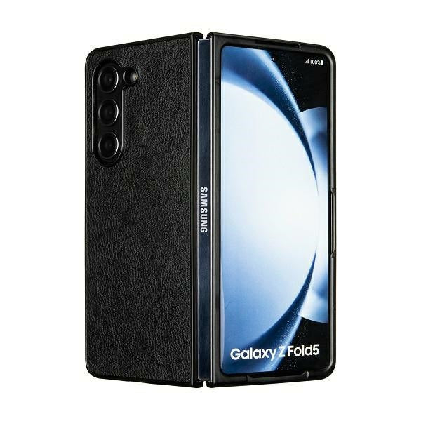 Кожен калъф Beline за Samsung Galaxy Z Flip 6, черен
