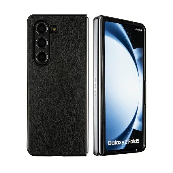 Кожен калъф Beline за Samsung Galaxy Z Flip 6, черен