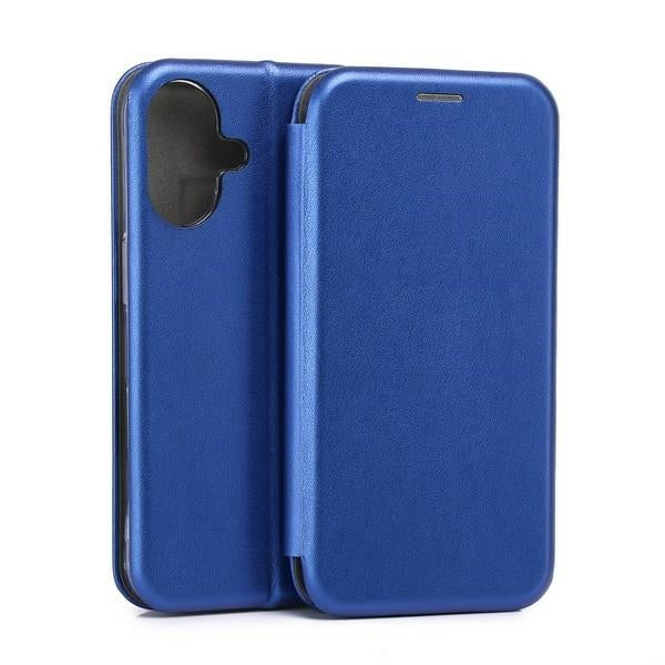 Калъф Beline Book Magnetic за iPhone 16 6.1", син