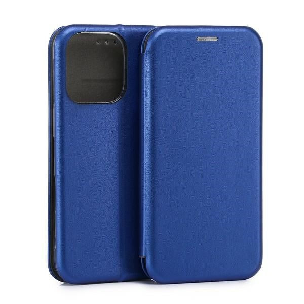 Калъф Beline Book Magnetic за iPhone 16, син