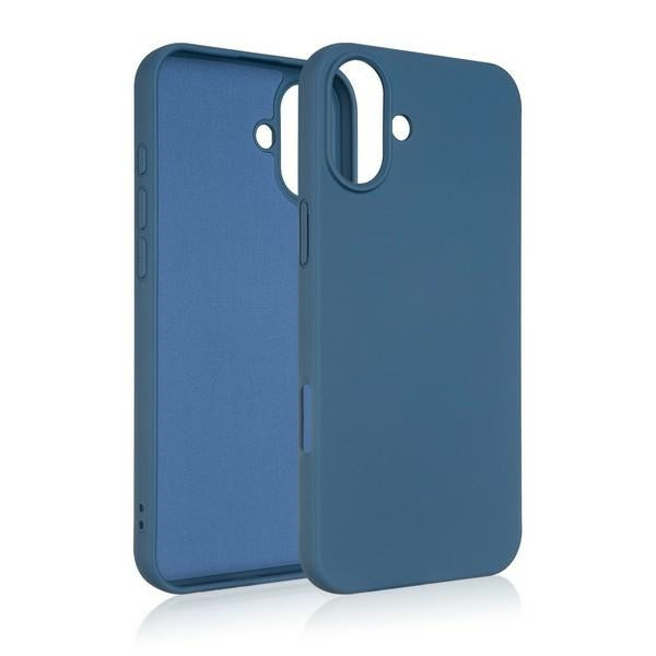 Силиконов калъф Beline за iPhone 16 6.1", син