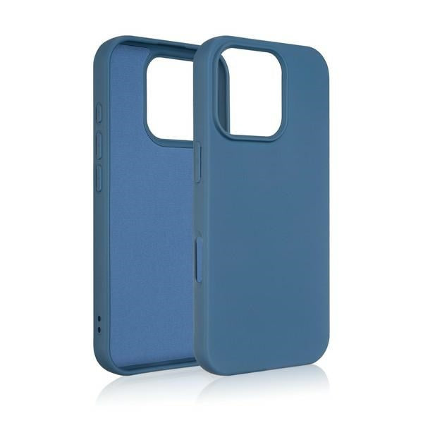 Силиконов калъф Beline за iPhone 16 Pro 6.3", син