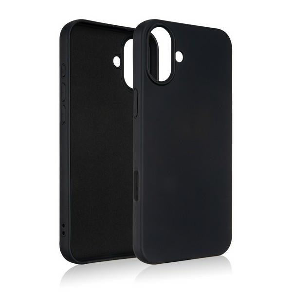 Силиконов калъф Beline за iPhone 16 Plus 6.7", черен