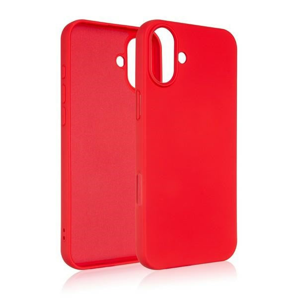 Силиконов калъф Beline за iPhone 16 Plus 6.7", червен