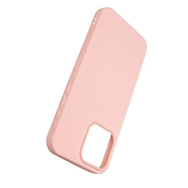 Силиконов калъф Beline за iPhone 16 Pro Max 6.9", розово-златен