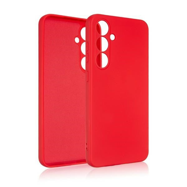 Силиконов калъф Beline за Samsung Galaxy S24, червен