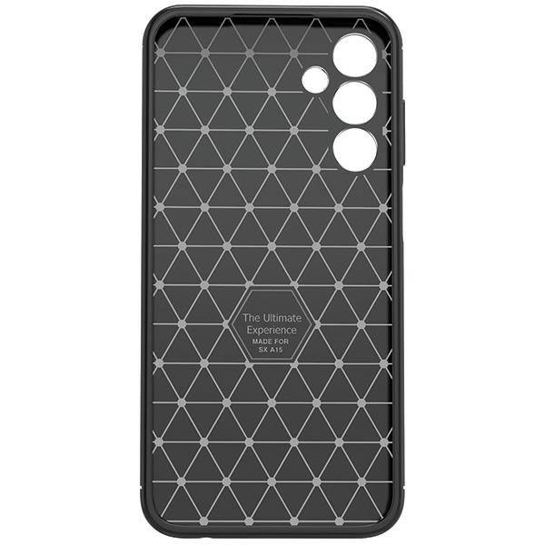 Калъф Beline Carbon Armor за Samsung Galaxy A15, черен