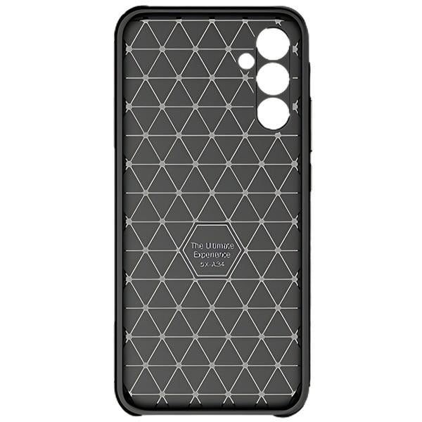 Калъф Beline Carbon Armor за Samsung Galaxy A34, черен