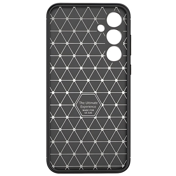 Калъф Beline Carbon Armor за Samsung Galaxy A35, черен