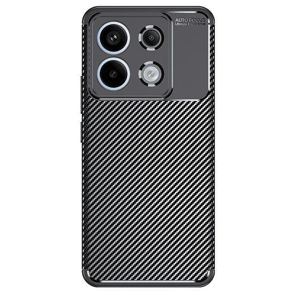 Калъф Beline Carbon Armor за Redmi Note 13 Pro, черен