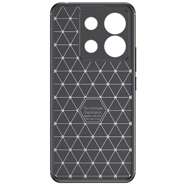 Калъф Beline Carbon Armor за Redmi Note 13 Pro, черен