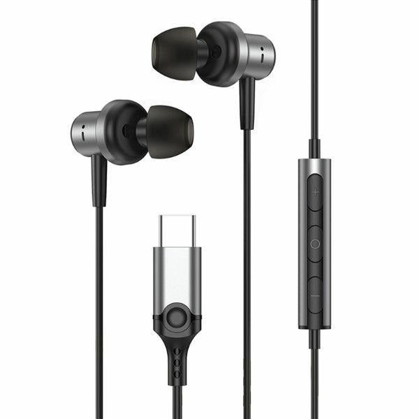 Слушалки Beline USB-CSK193 dokanałowe, черни