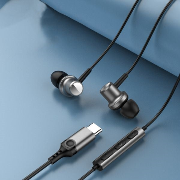 Слушалки Beline USB-CSK193 dokanałowe, черни