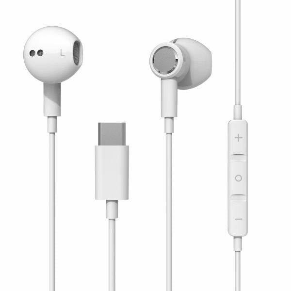 Слушалки Beline USB-CSK194 с кабел, бели