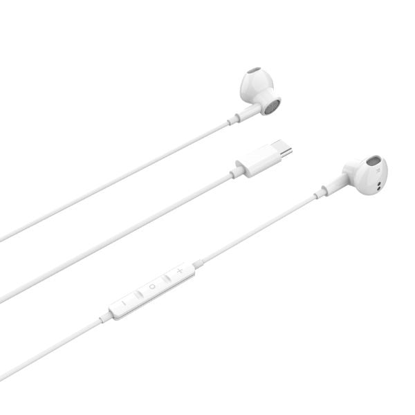 Слушалки Beline USB-CSK194 с кабел, бели